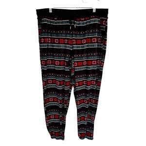 Secret Treasures Sleepwear Essentials Velour Feel Pajama Bottoms‎ Size XL 16-18